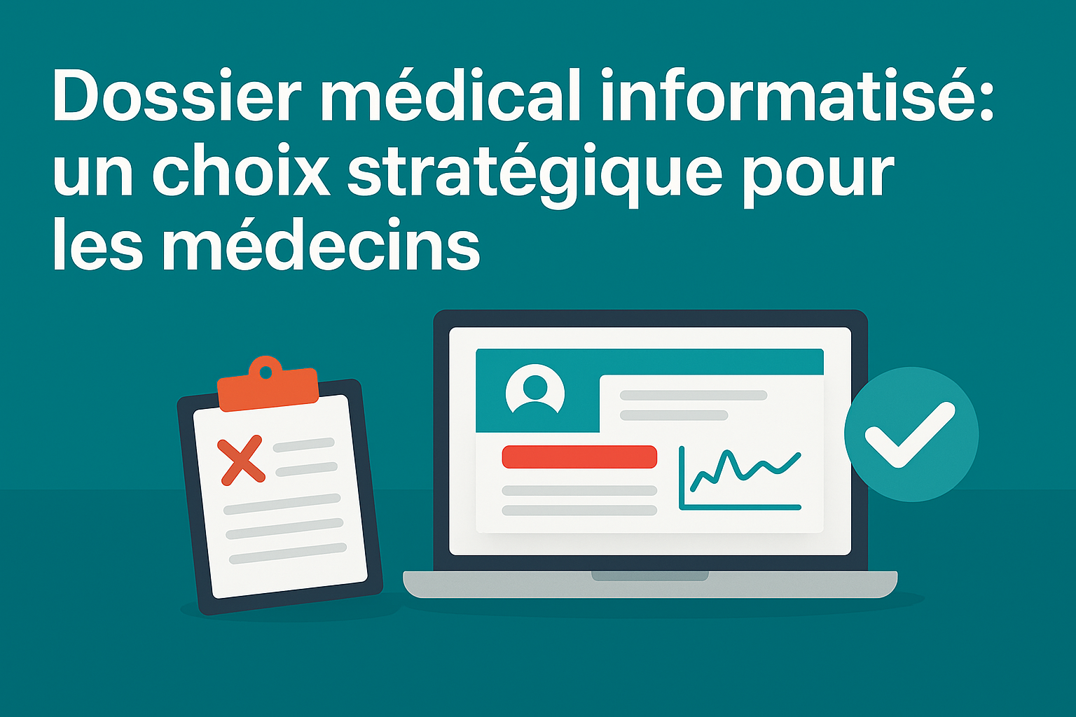 Votre dossier médical vous ralentit? Et si vous le changiez?
