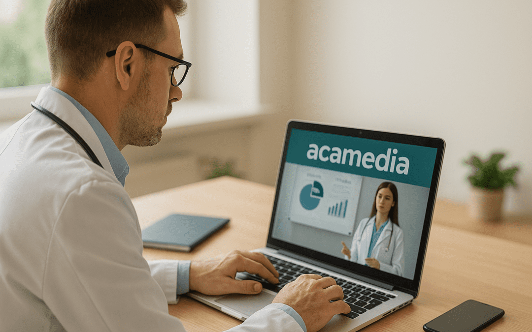 La SVM lance acamedia : une nouvelle plateforme de formation continue, ouverte à tous les professionnels de la santé