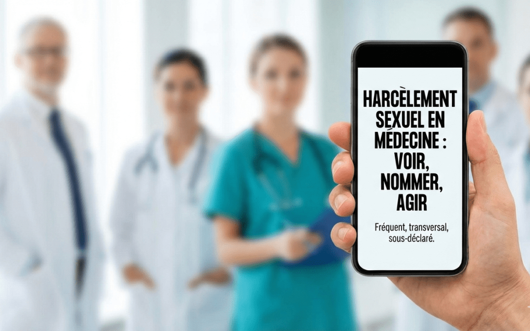 Harcèlement sexuel en médecine : voir, nommer, agir