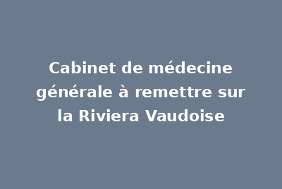 A remettre pour cause de retraite en 2028